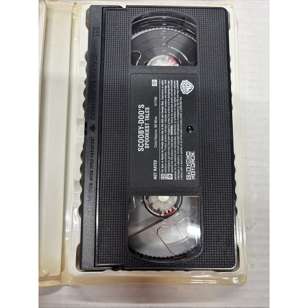 Scooby-Doo VHS Lot of 5 Warner Brothers & Cartoon Network Classic Vintage - Picture 14 of 16